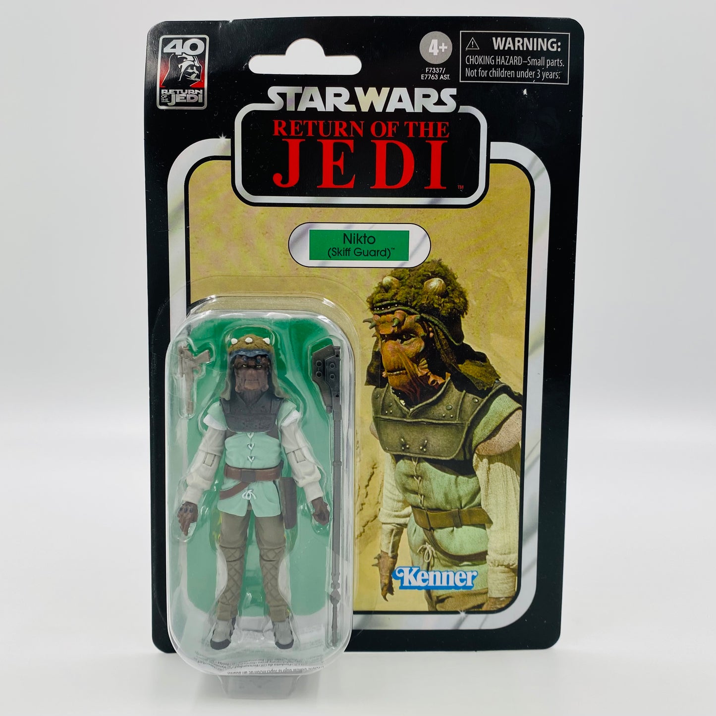 Star Wars The Vintage Collection Nikto (Skiff Guard) carded 3.75” action figure (2023) Kenner (Hasbro)
