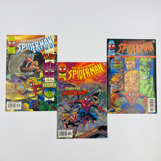 Sensational Spider-Man #13-15 “Savage Land Saga” (1997) Marvel