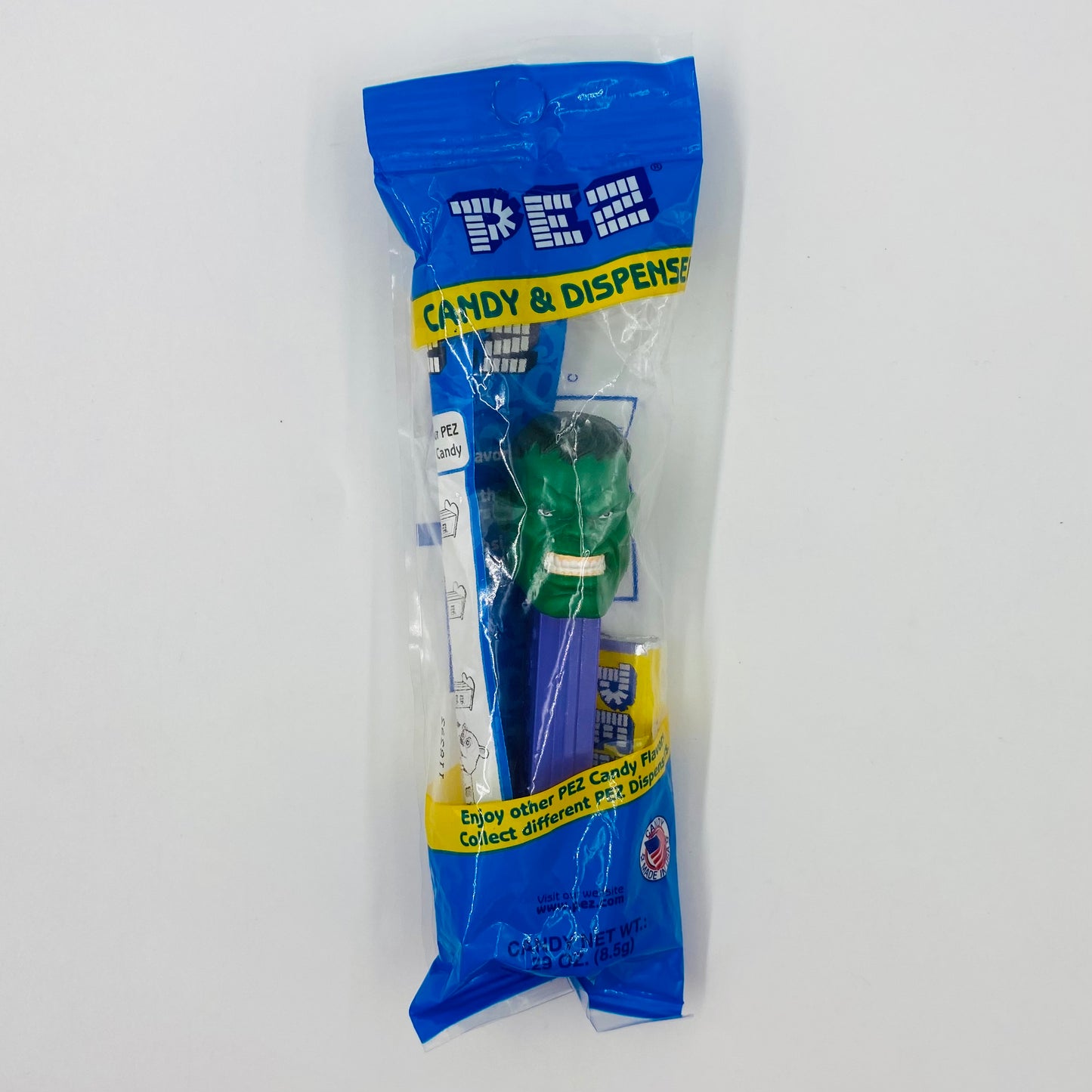 Marvel Hulk PEZ dispenser (2009) bagged 5.9 China