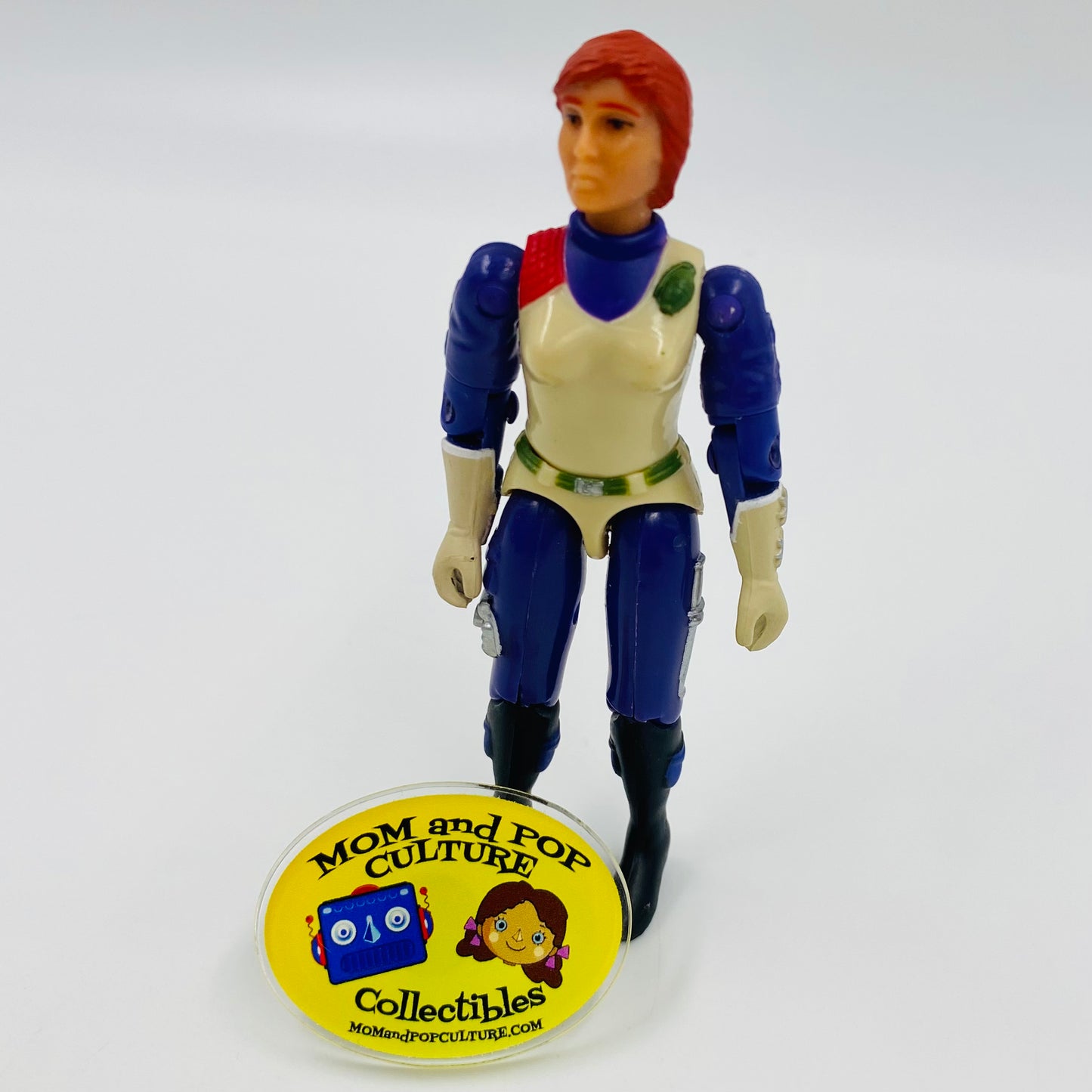 G.I. Joe Agent Scarlett (v3) loose 3.75” action figure (2003) Hasbro & Toyfare