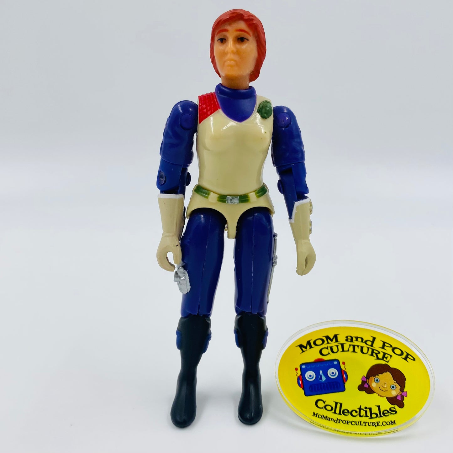 G.I. Joe Agent Scarlett (v3) loose 3.75” action figure (2003) Hasbro & Toyfare
