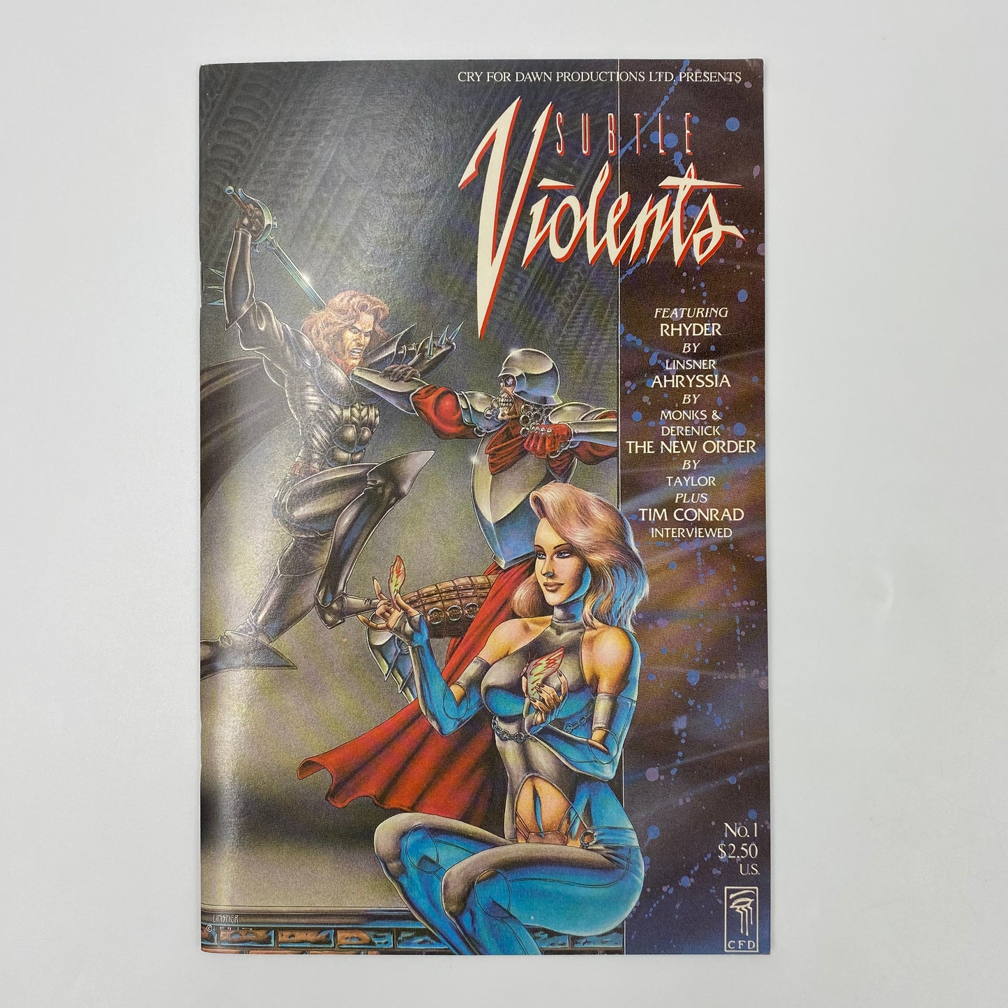 Subtle Violents #1 (1991) Cry for Dawn (FN)