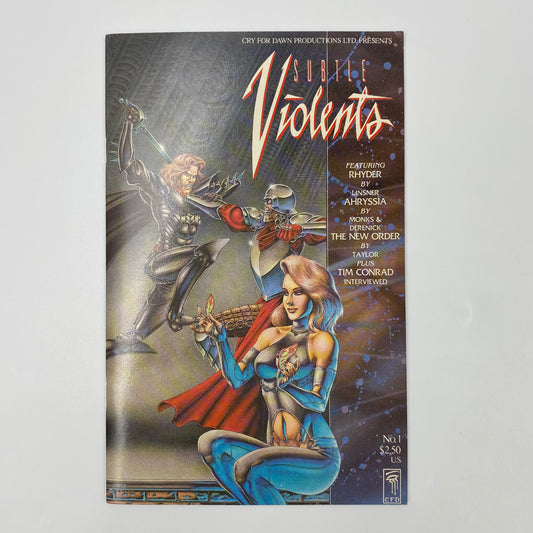 Subtle Violents #1 (1991) Cry for Dawn (FN)