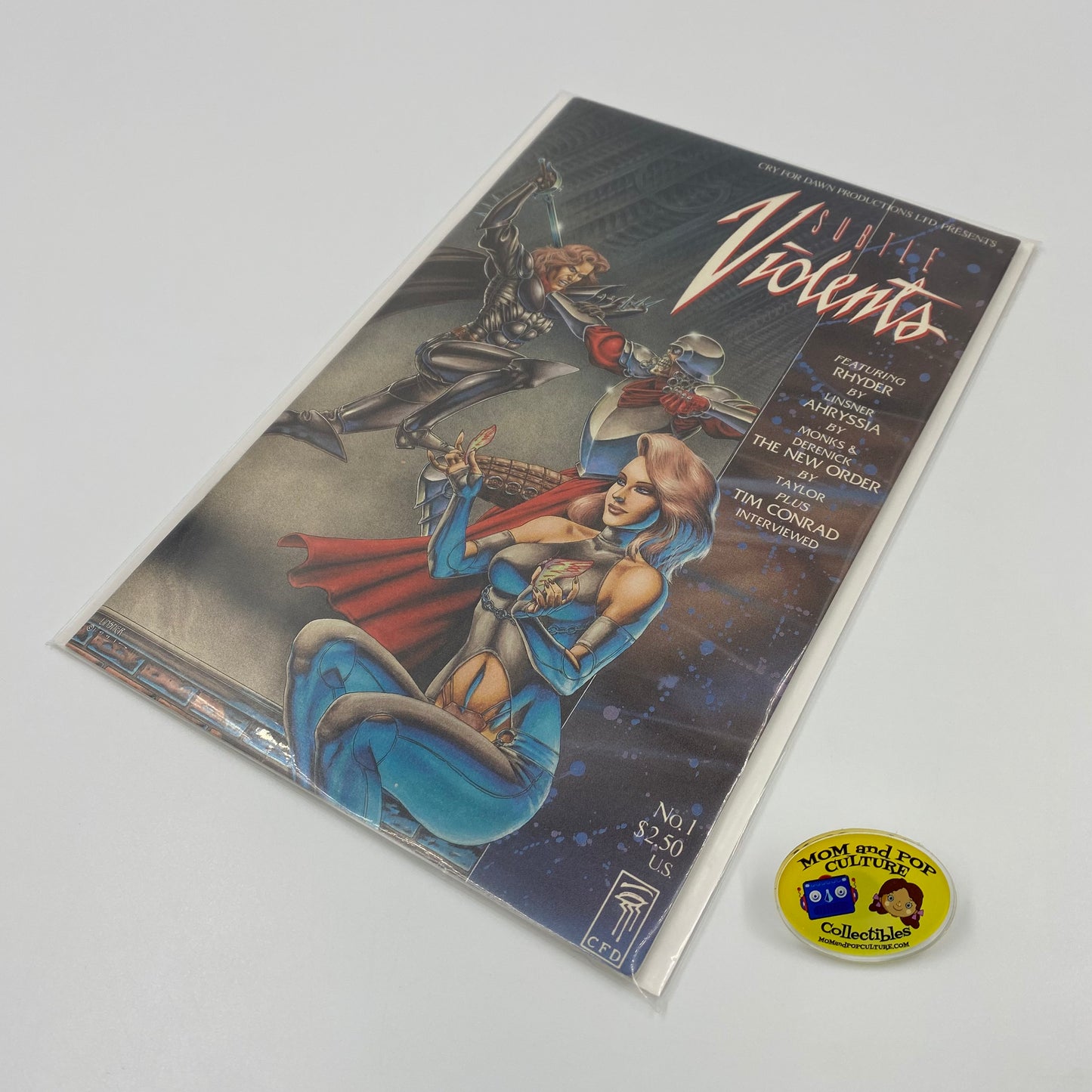 Subtle Violents #1 (1991) Cry for Dawn (FN)