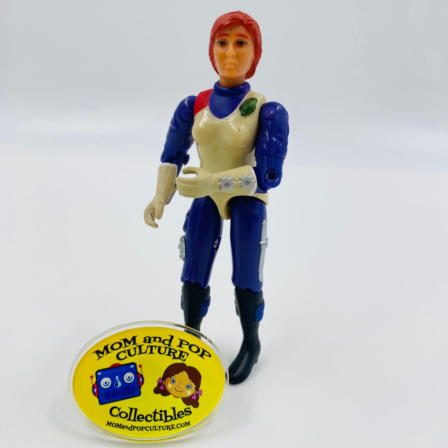 G.I. Joe Agent Scarlett (v3) loose 3.75” action figure (2003) Hasbro & Toyfare