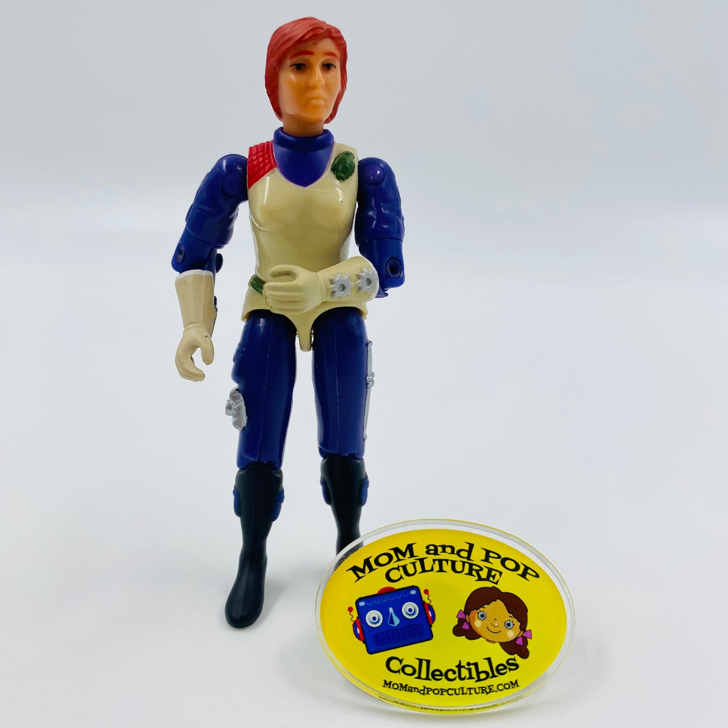 G.I. Joe Agent Scarlett (v3) loose 3.75” action figure (2003) Hasbro & Toyfare