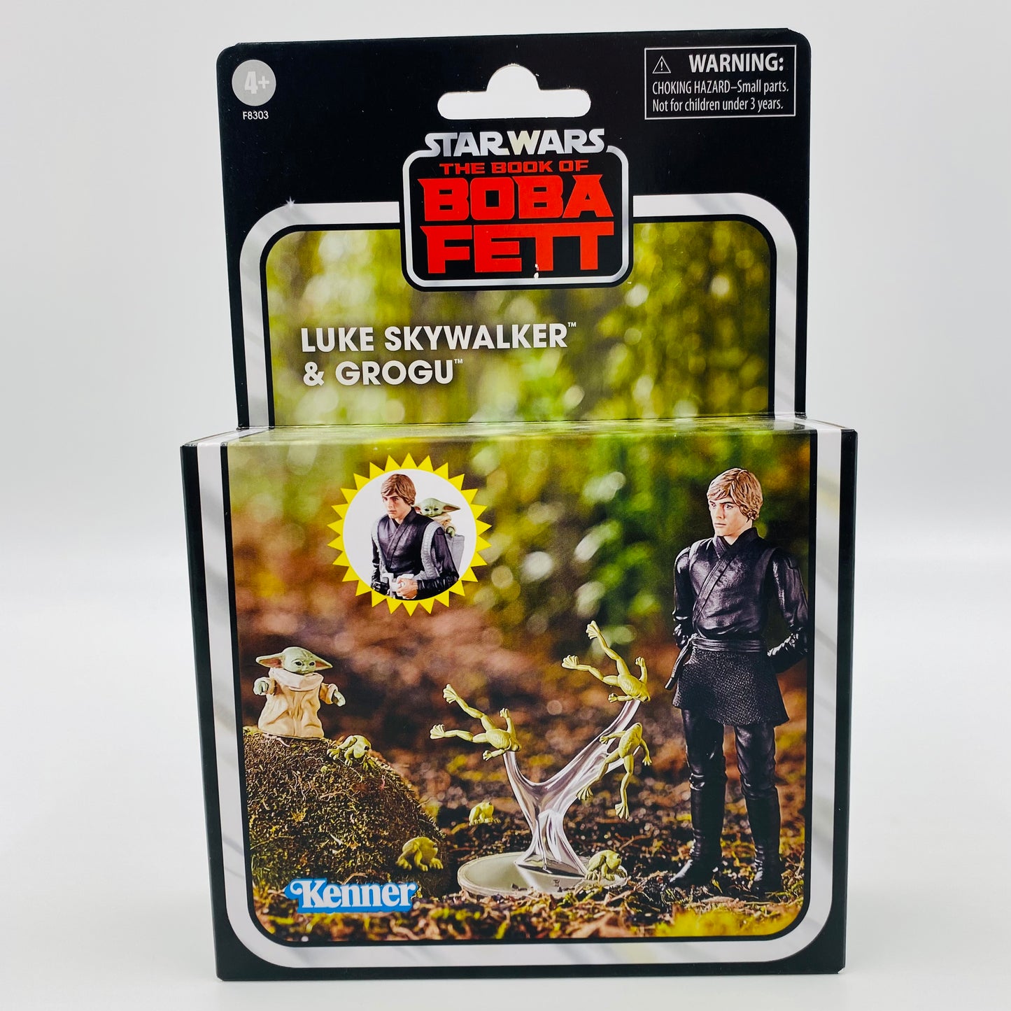 Star Wars The Vintage Collection Luke Skywalker & Grogu Deluxe carded 3.75” action figures (2023) Kenner (Hasbro)