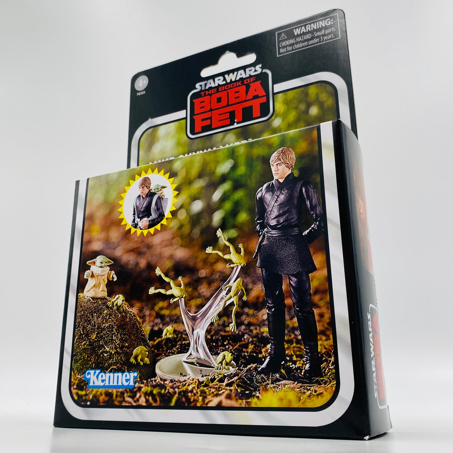 Star Wars The Vintage Collection Luke Skywalker & Grogu Deluxe carded 3.75” action figures (2023) Kenner (Hasbro)