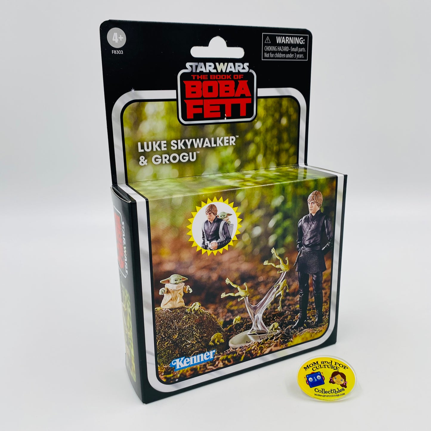Star Wars The Vintage Collection Luke Skywalker & Grogu Deluxe carded 3.75” action figures (2023) Kenner (Hasbro)