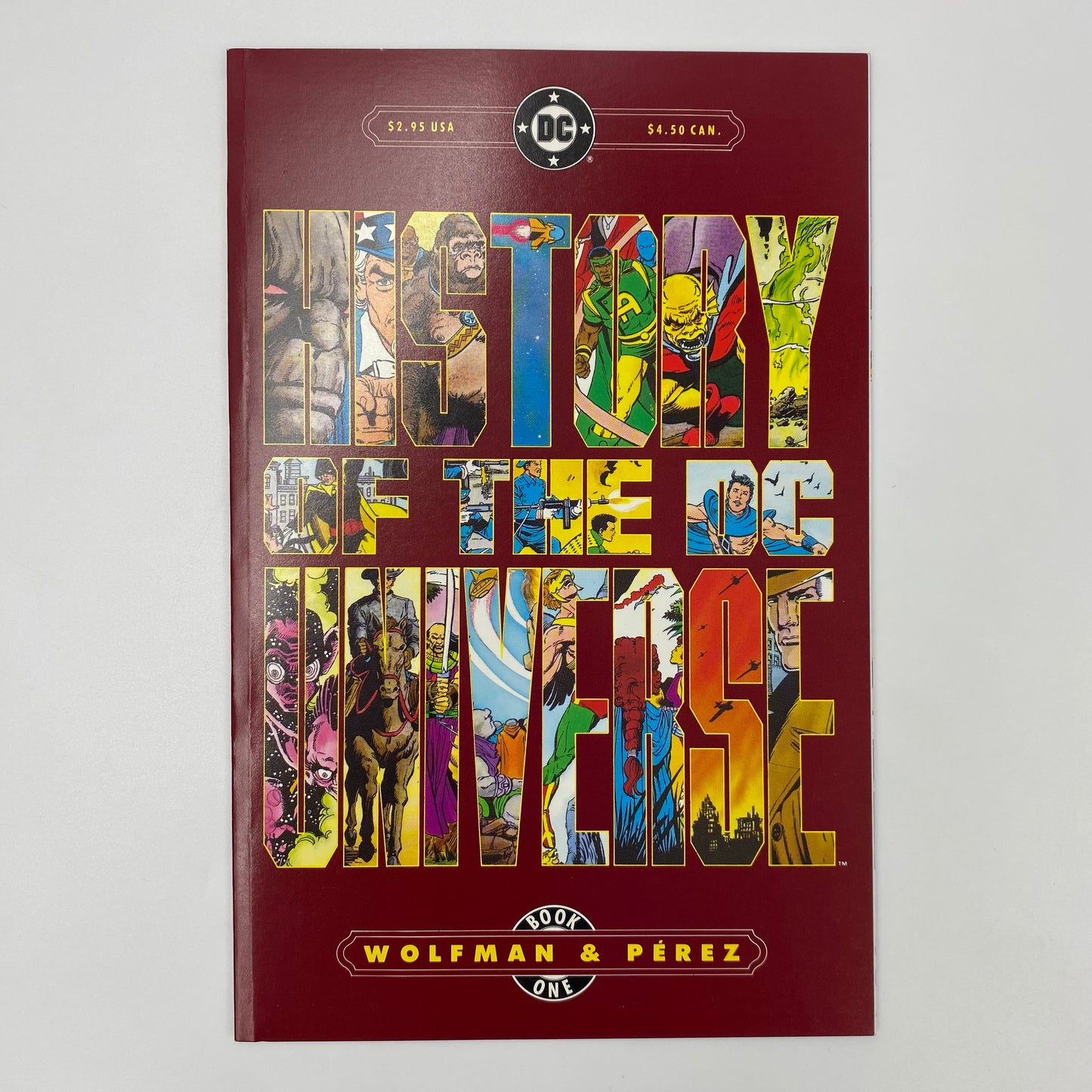 History of the DC Universe #1-2 (1986) DC (VF-,VF-)