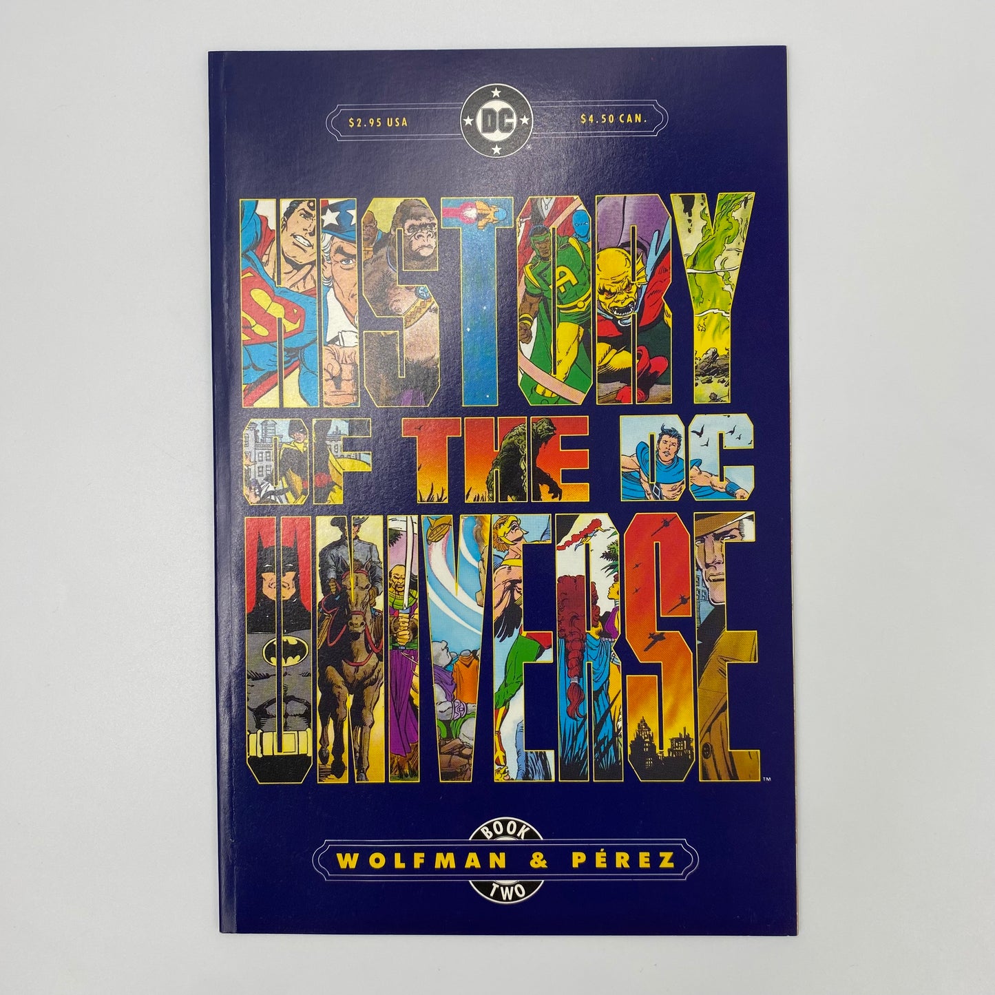 History of the DC Universe #1-2 (1986) DC (VF-,VF-)