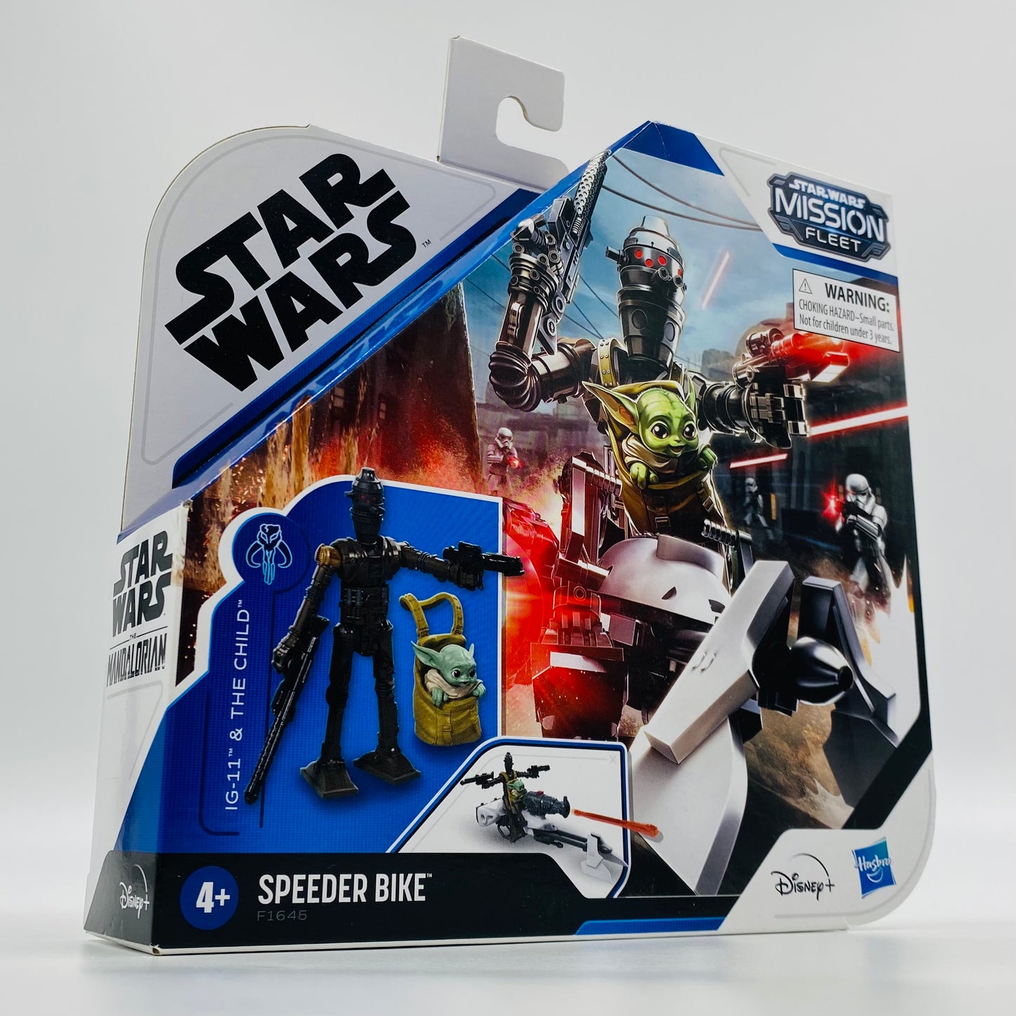 Star Wars Mission Fleet IG-11 & The Child (Grogu) with Speeder Bike boxed figures & vehicle (2021) Hasbro