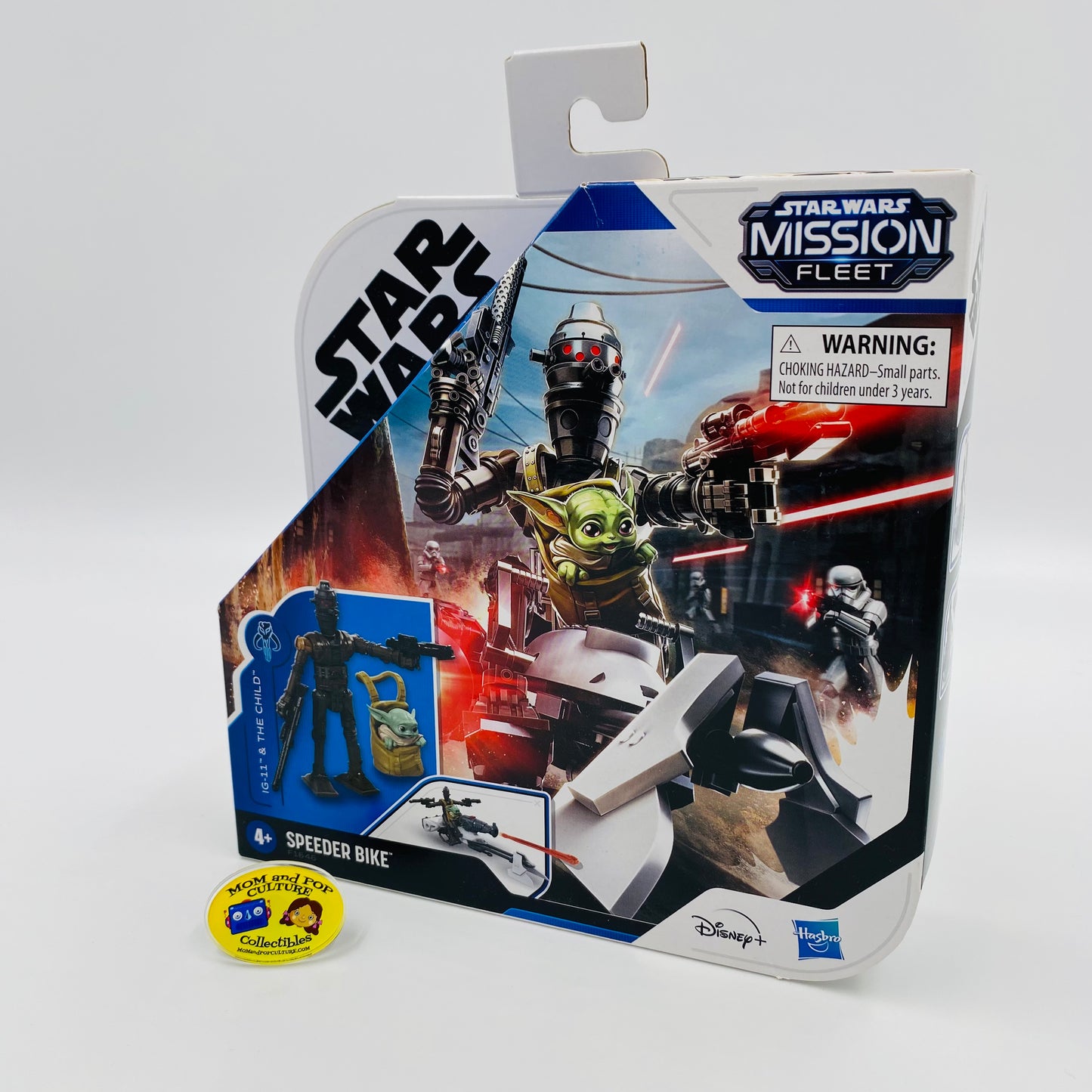 Star Wars Mission Fleet IG-11 & The Child (Grogu) with Speeder Bike boxed figures & vehicle (2021) Hasbro