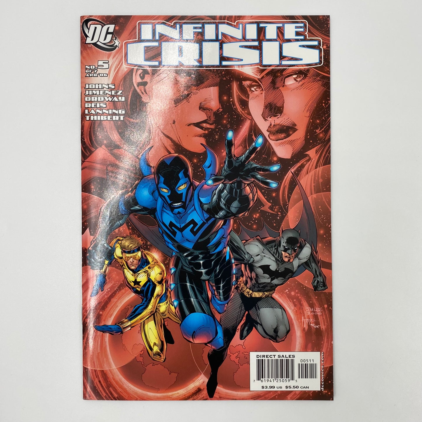 Infinite Crisis #5 1st Jaime Reyes Blue Beetle! (2006) DC (FN+)