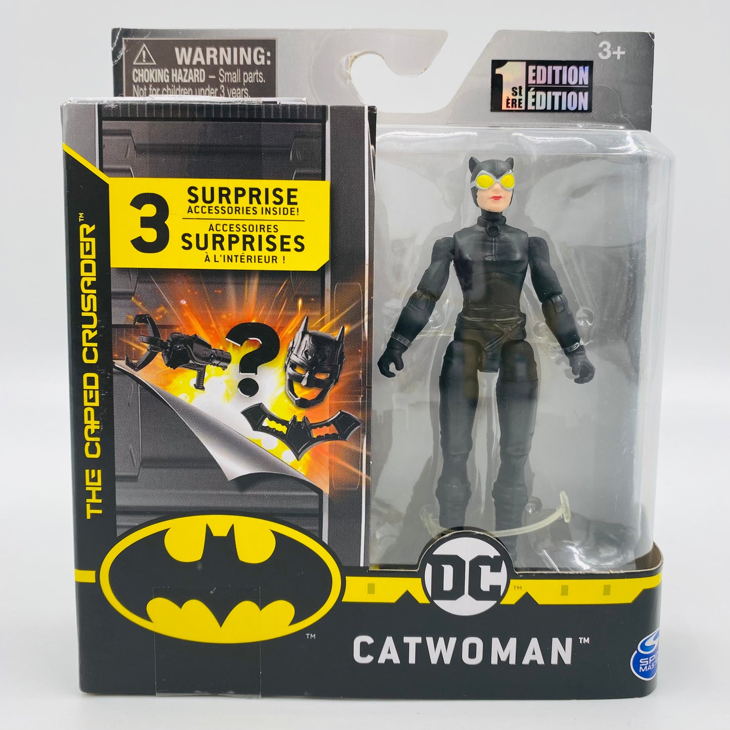 Batman The Caped Crusader Creature Chaos Catwoman carded 4” action figure (2020) Spin Master