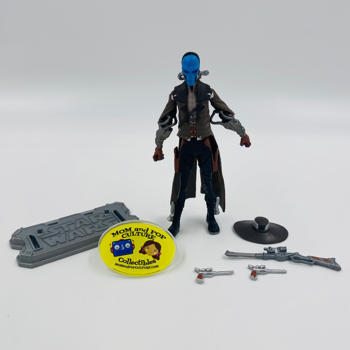 Star Wars The Clone Wars Cad Bane 3.75” loose action figure (2009) Hasbro