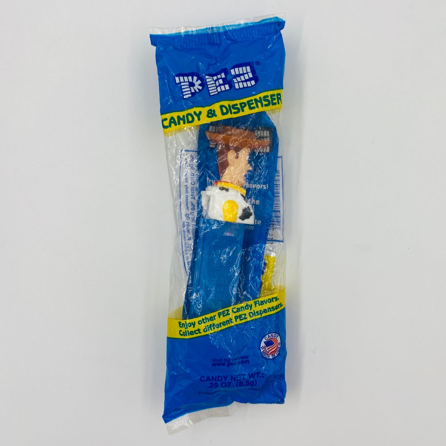 Toy Story Woody PEZ dispenser (2009) bagged 5.9 China blue cello