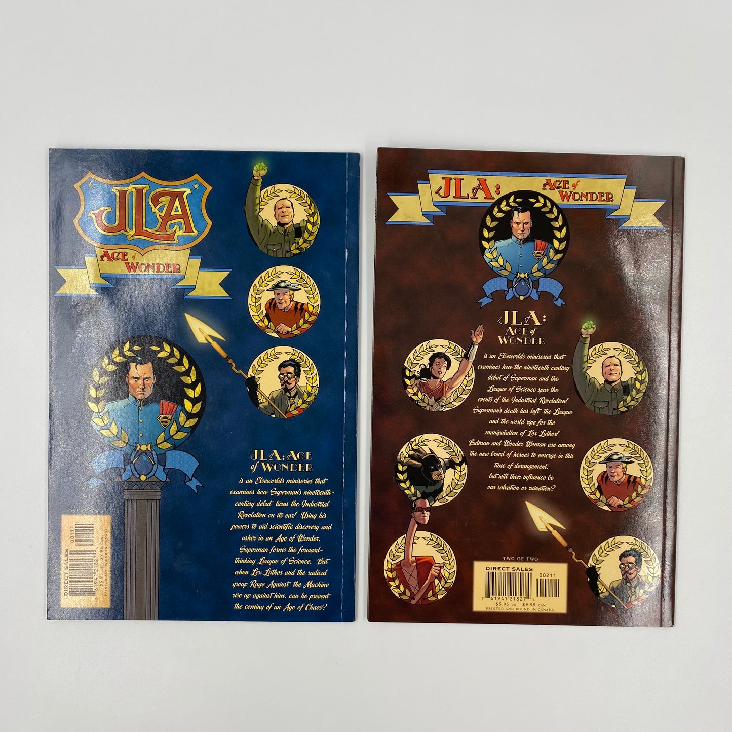 JLA Age of Wonder #1-2 (2003) DC/Elseworlds (VG-, FN-)