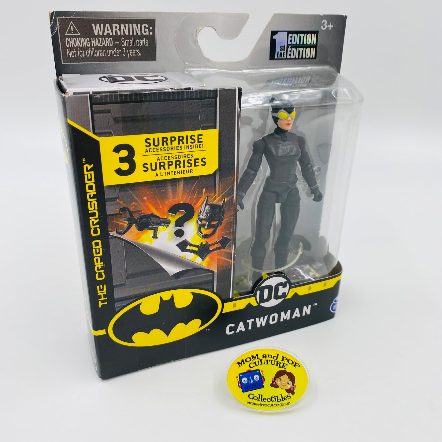 Batman The Caped Crusader Creature Chaos Catwoman carded 4” action figure (2020) Spin Master