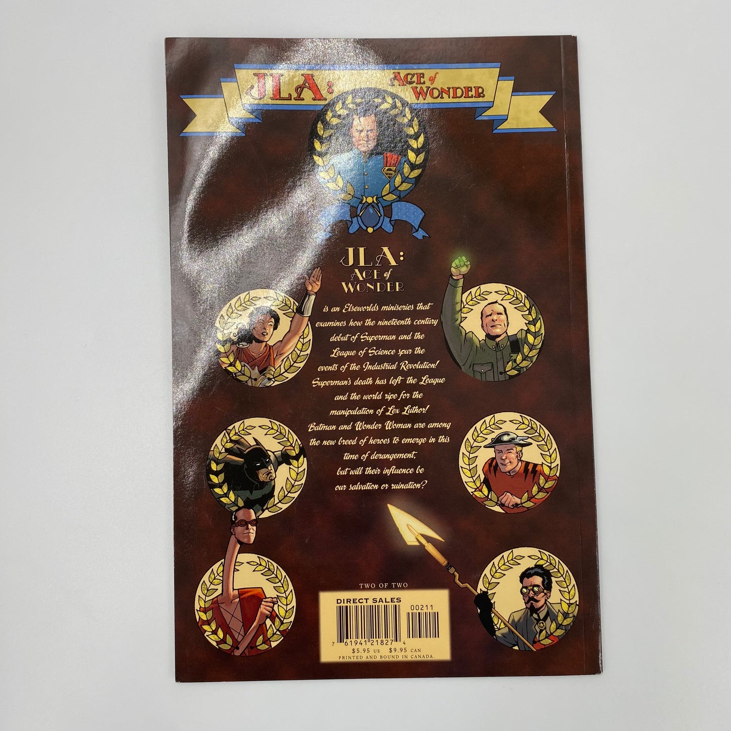 JLA Age of Wonder #1-2 (2003) DC/Elseworlds (VG-, FN-)