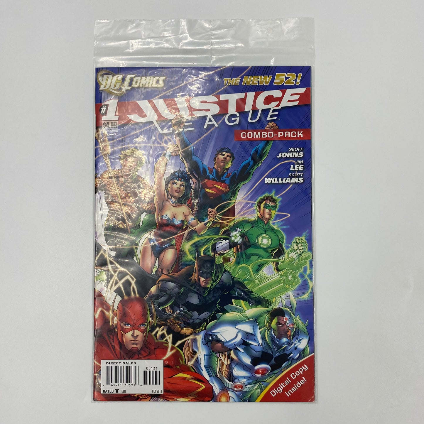 Justice League #1 Combo-Pack (2011) DC (VF)