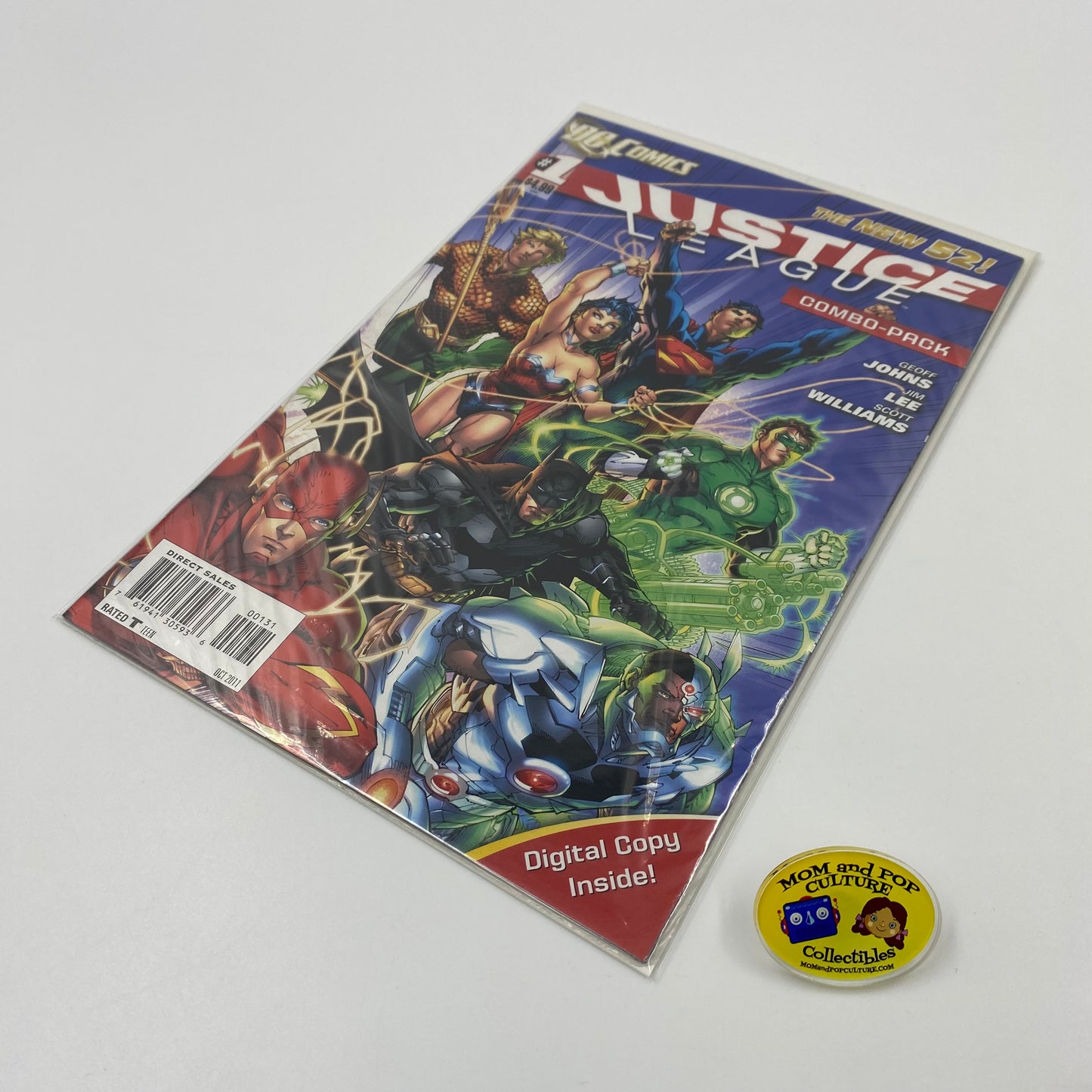 Justice League #1 Combo-Pack (2011) DC (VF)