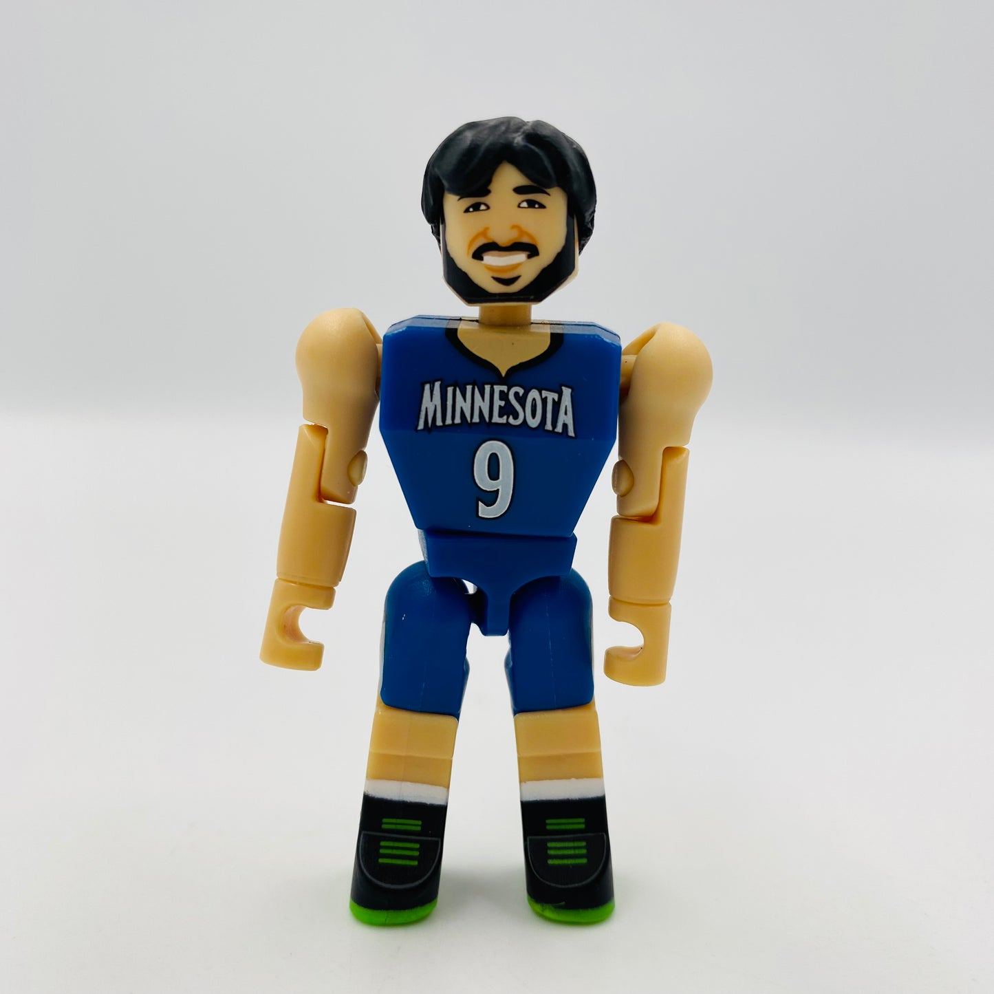 C3 Construction NBA Series 1 Minnesota Timberwolves Ricky Rubio loose 2" action figure (2015) Play Along Toys