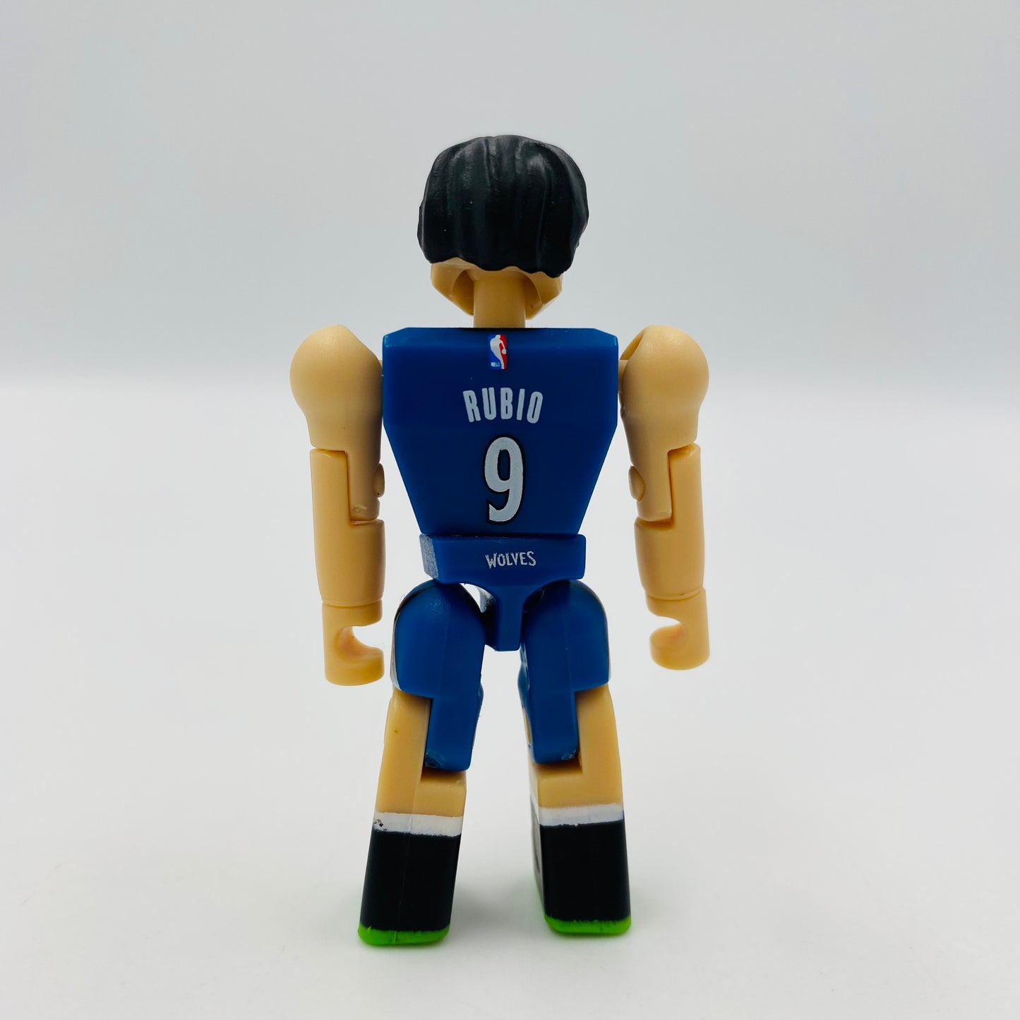 C3 Construction NBA Series 1 Minnesota Timberwolves Ricky Rubio loose 2" action figure (2015) Play Along Toys