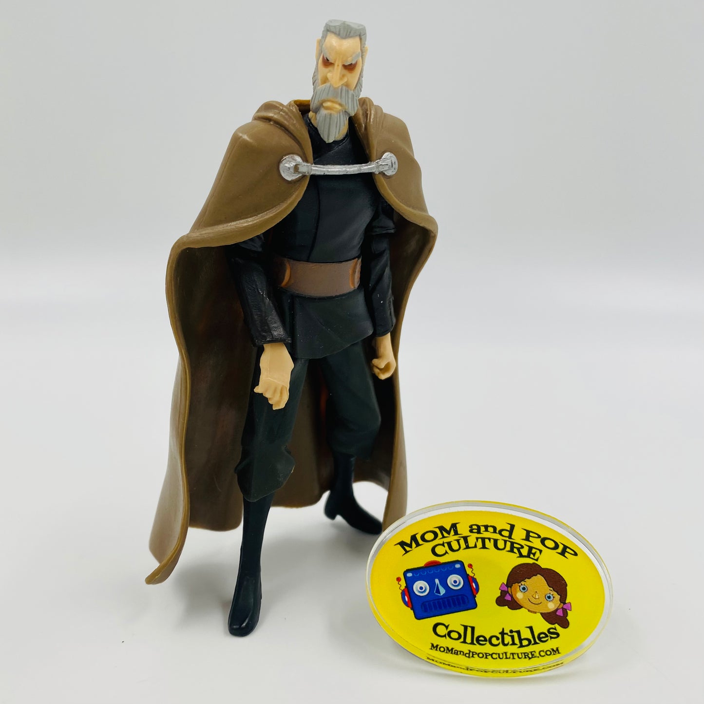 Star Wars The Clone Wars Count Dooku 3.75” loose action figure (2008) Hasbro