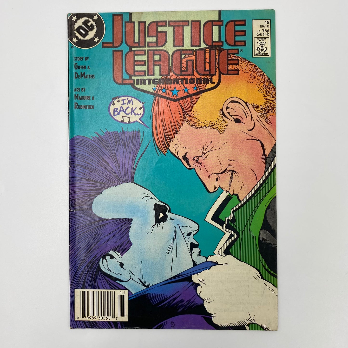 Justice League International #18-19 (1988) DC (VG-, VG-)