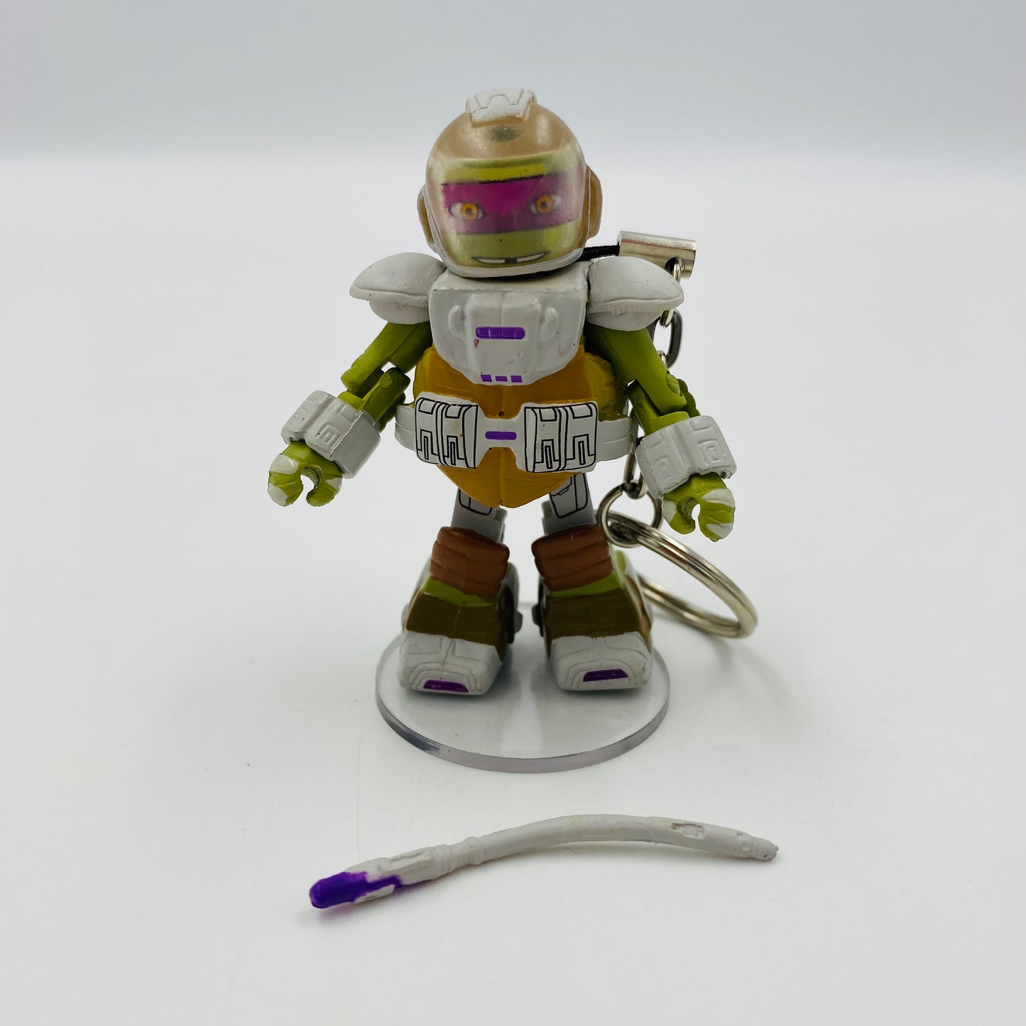 Minimates Teenage Mutant Ninja Turtles series 4 Dimension X Donatello & Fugitoid loose 2" action figures (2016) Diamond Select Toys & Art Asylum