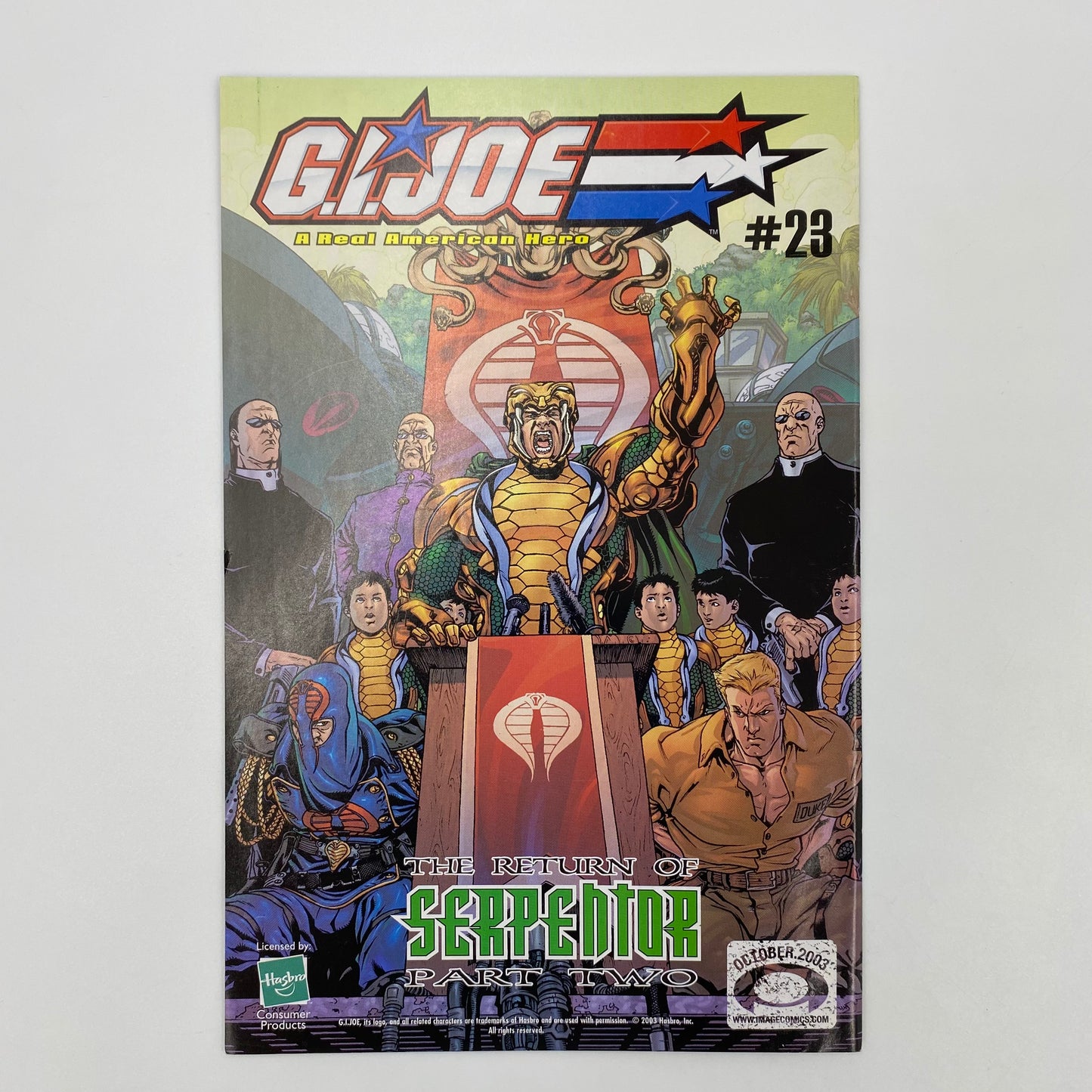 G.I. Joe #22 (2003) Image/Devils Due (FN)