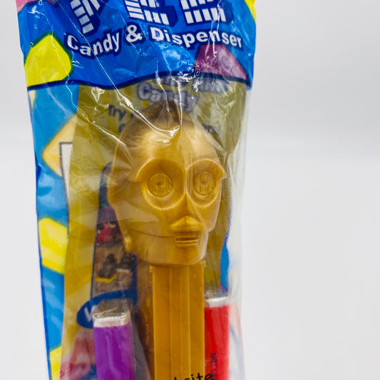 Star Wars C-3PO PEZ dispenser (1997) bagged 7.5 Hungary blue cello