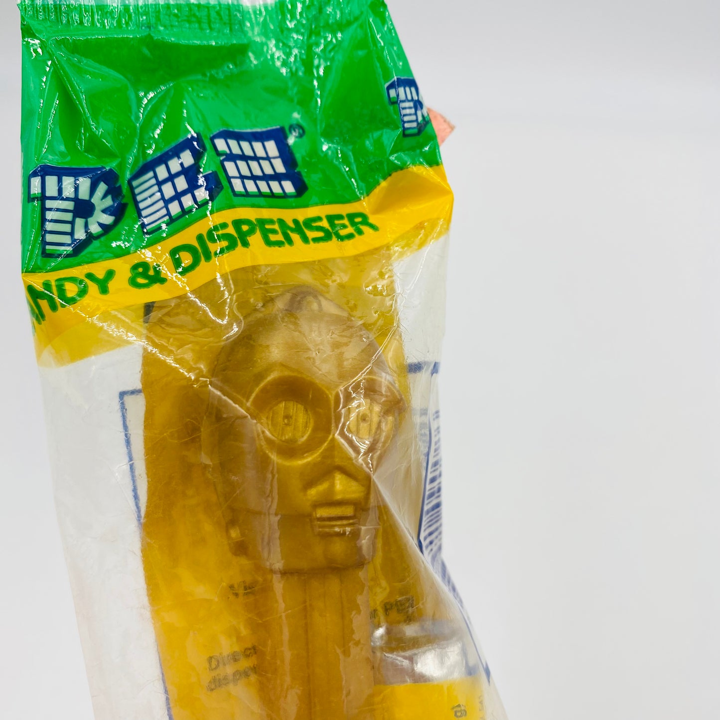 Star Wars C-3PO PEZ dispenser (1997) bagged 4.9 Hungary green cello