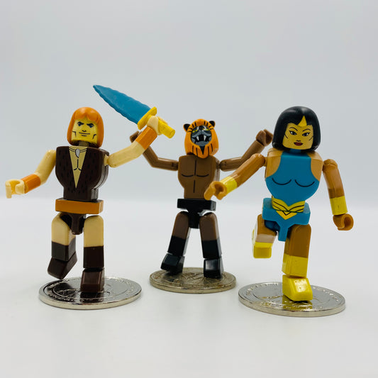 Hanna-Barberra Adventure Superstars I-Men Thundarr The Barbarian, Ariel & Ookla loose 2.5" action figures (2002) Toynami