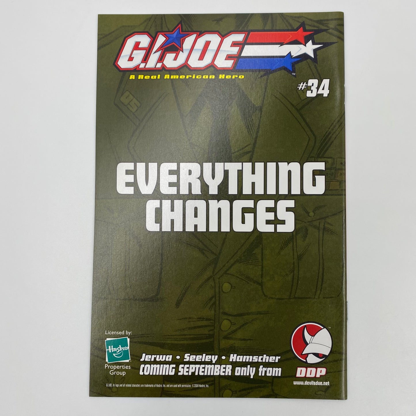 G.I. Joe #33A (2004) Devils Due (FN+)