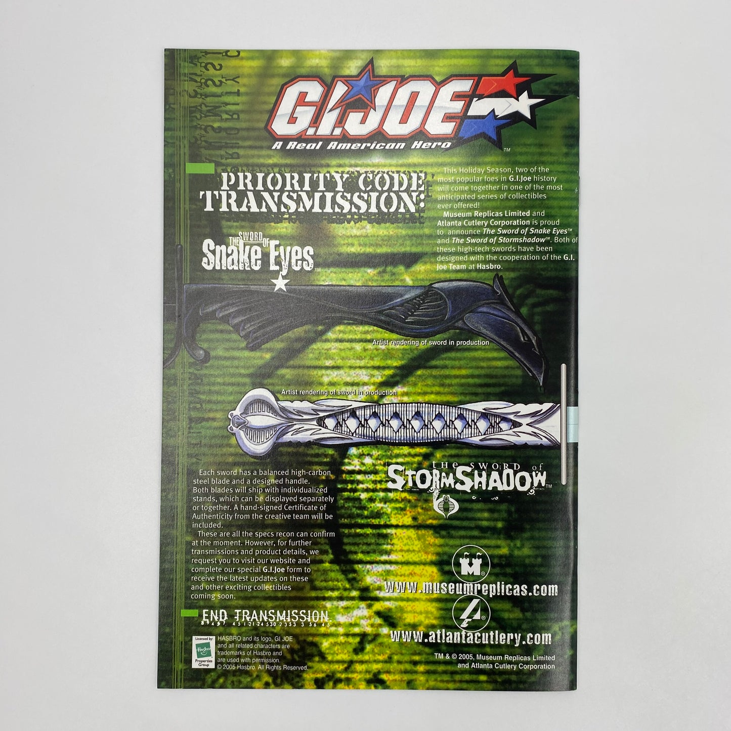 G.I. Joe America’s Elite #0 2nd printing (2005) Devils Due (VF-)