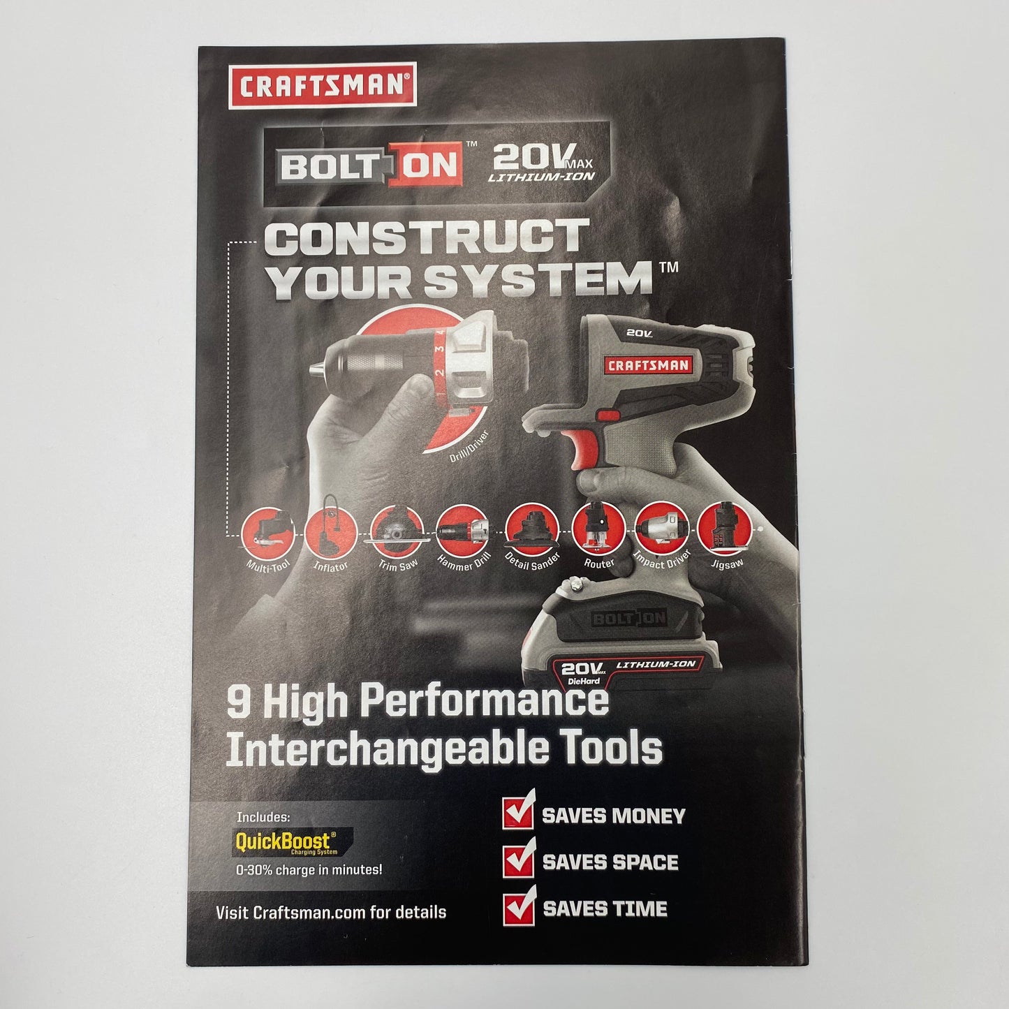 Craftsman Bolt-On System Saves The Justice League #1 (2012) DC & Craftsman (VG)