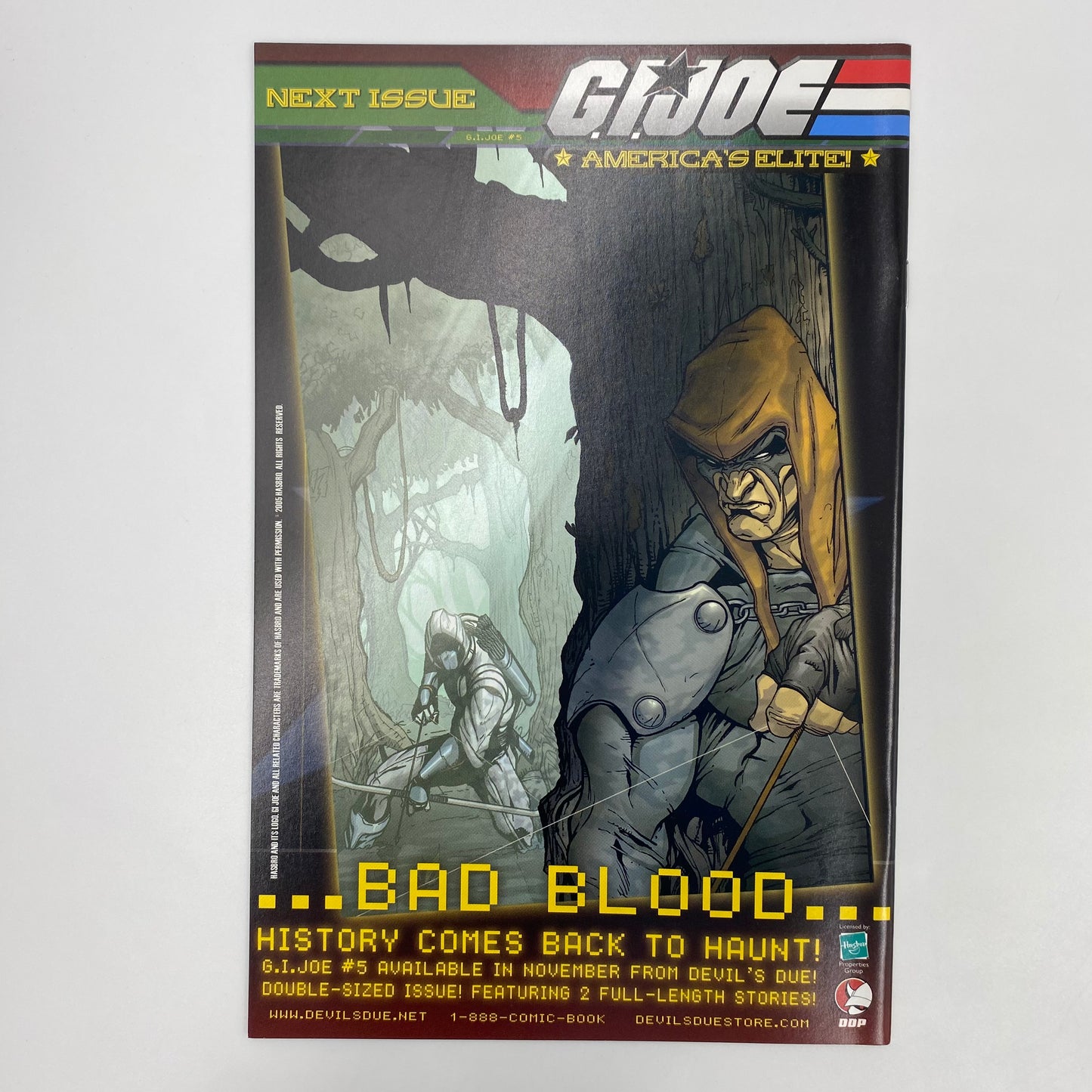 G.I. Joe America’s Elite #4 (2005) Devils Due (VF-)