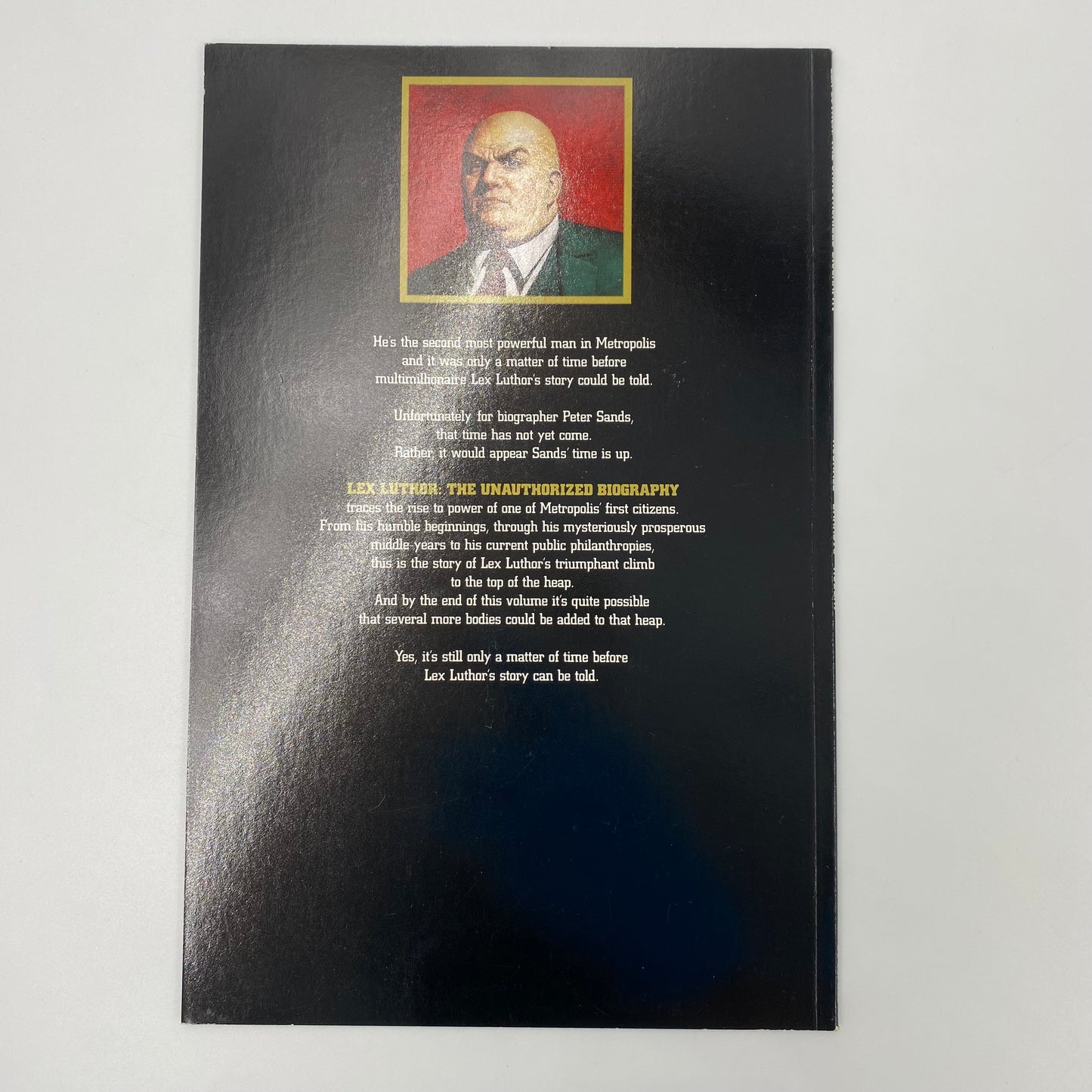 Lex Luthor The Unauthorized Biography (1989) DC (VF)