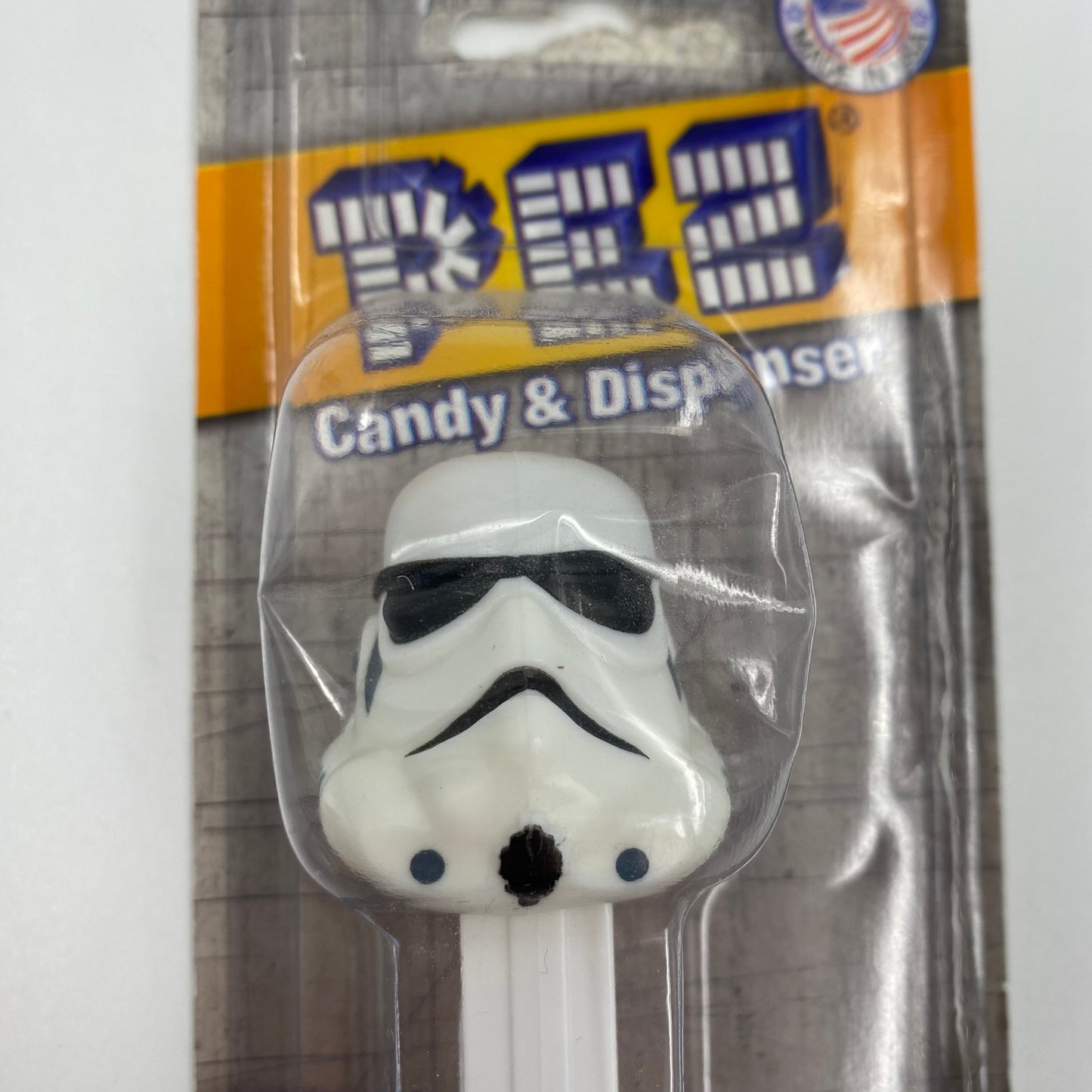 Star Wars Imperial Stormtrooper (green stripes) PEZ dispenser (2016) carded 7.5 Hungary