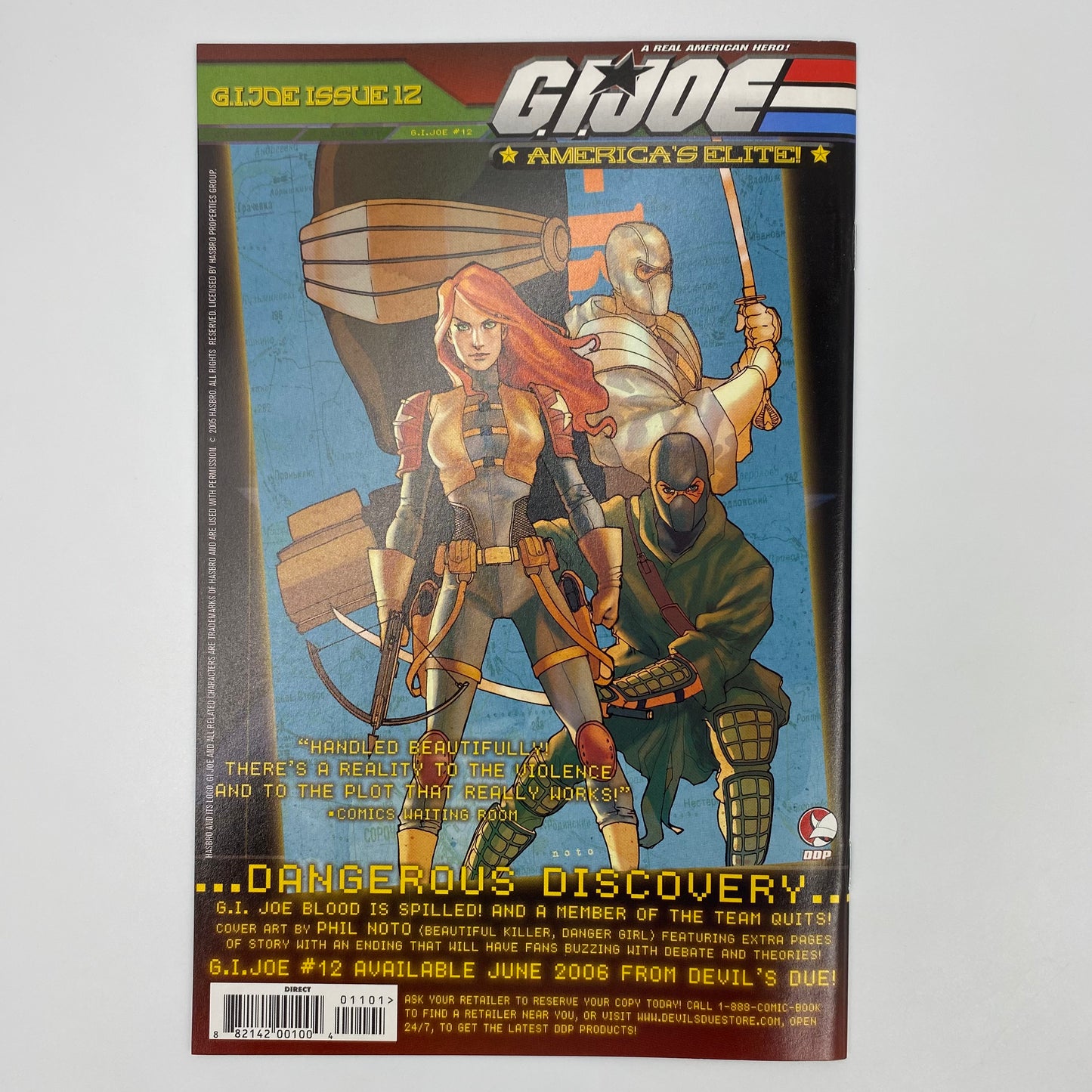 G.I. Joe America’s Elite #11 (2006) Devils Due (VF)