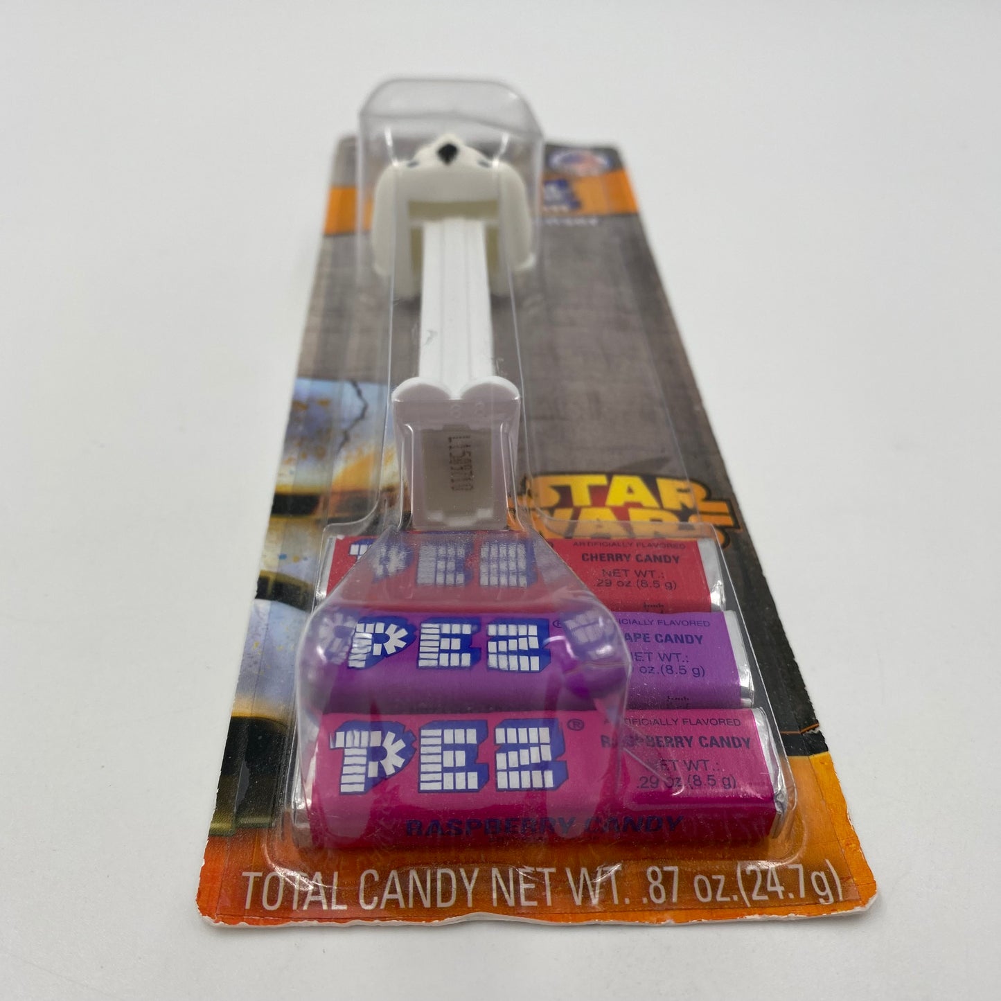 Star Wars Imperial Stormtrooper (green stripes) PEZ dispenser (2016) carded 7.5 Hungary