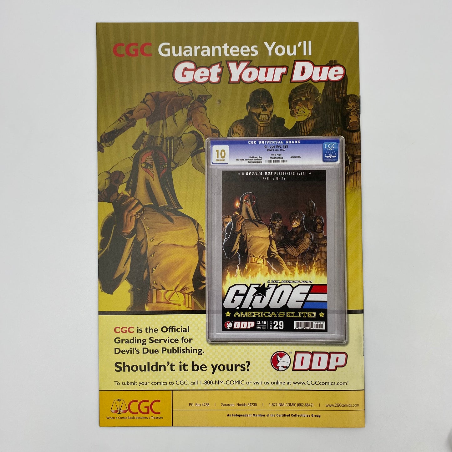 G.I. Joe America’s Elite #31 (2008) Devils Due (VF-)