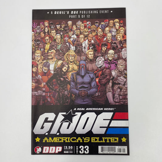 G.I. Joe America’s Elite #33 (2008) Devils Due (VF+)