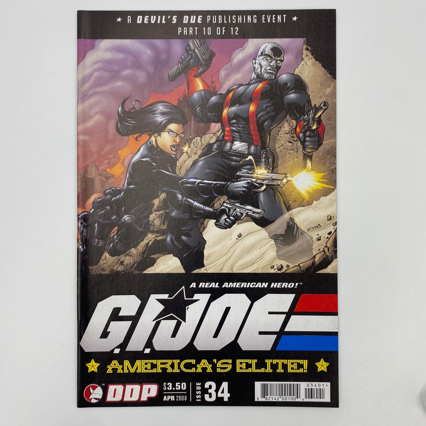 G.I. Joe America’s Elite #34 (2008) Devils Due (VF-)