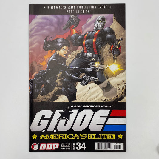 G.I. Joe America’s Elite #34 (2008) Devils Due (VF-)