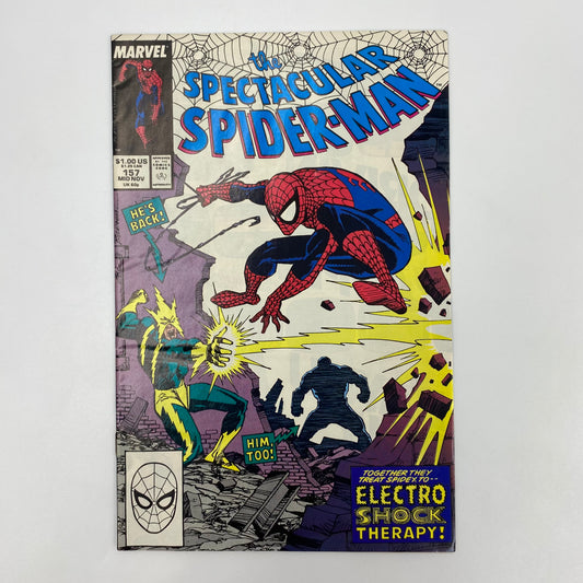 Spectacular Spider-Man #157 (1992) Marvel (VG)