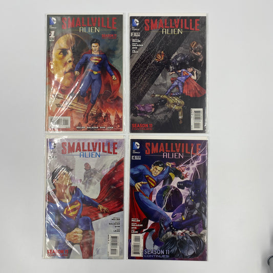 Smallville Season 11 Alien #1-4 (2014) DC (FN)