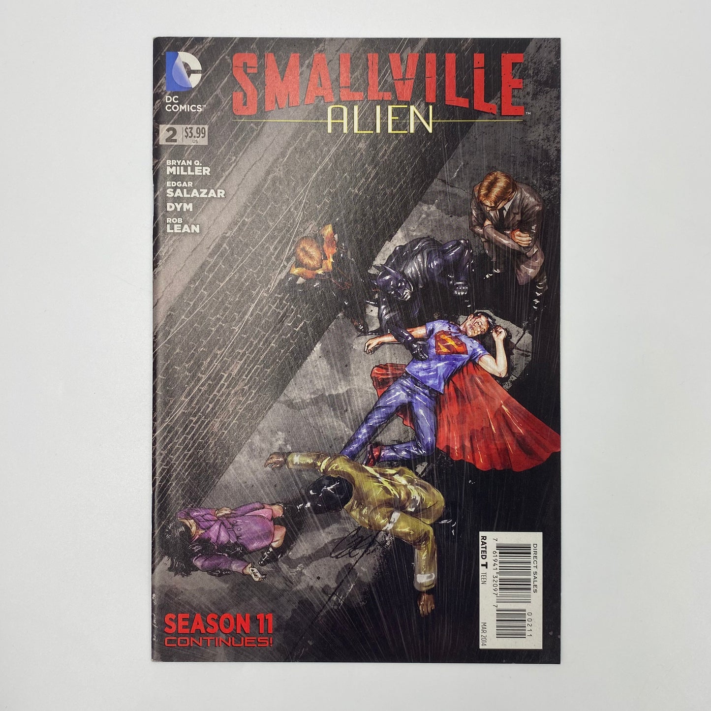 Smallville Season 11 Alien #1-4 (2014) DC (FN)